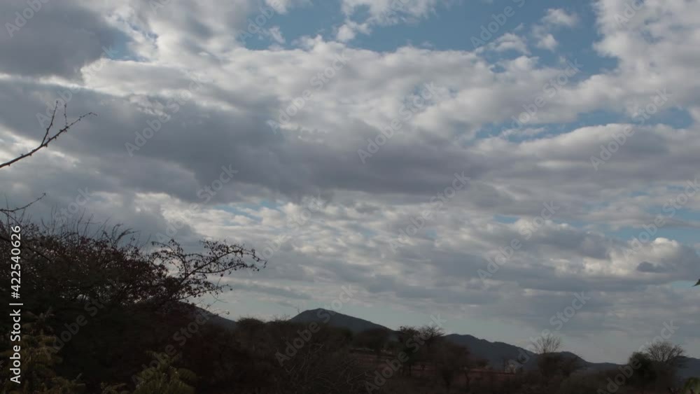 Time-lapse of a landscape in a semi arid area in Africa Time-lapse of a landscape in a semi arid area in Africa