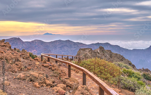 La Palma from the Roque de los Muchachos, HDR Image © mehdi33300