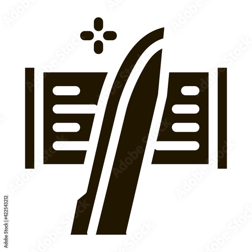 Sharpening Tool Icon Vector Glyph Illustration