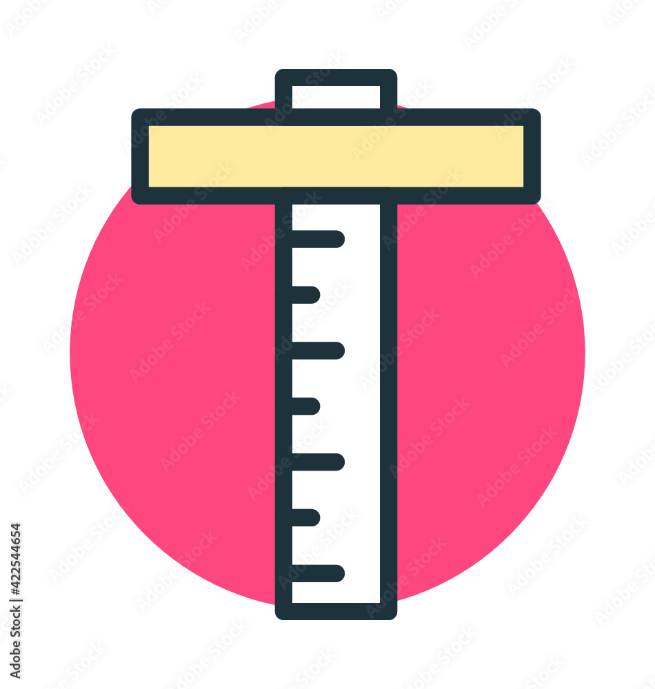 Ruler Vector Icon Ruler Vector Icon