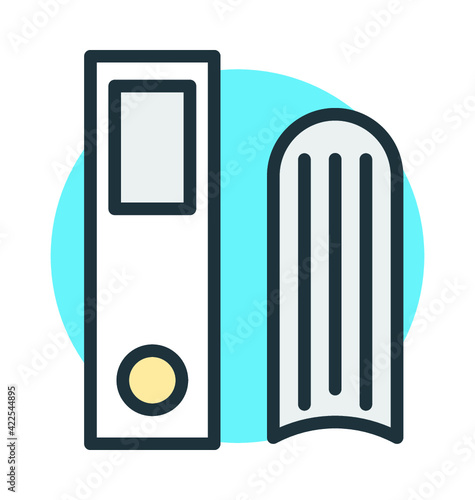 Arch Files Vector Icon