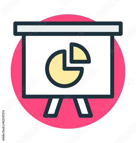 Graph Vector Icon