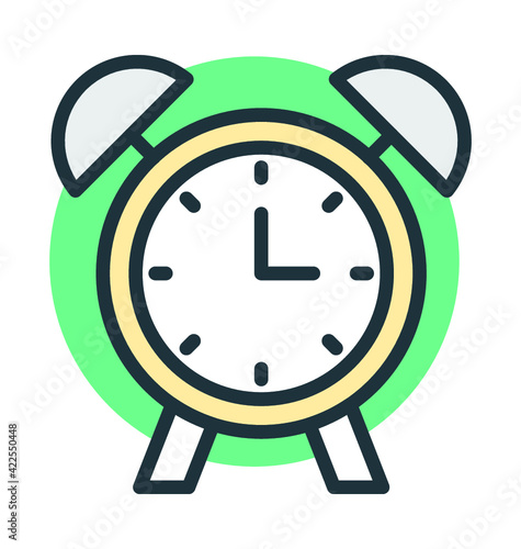Alarm Clock Vector Icon