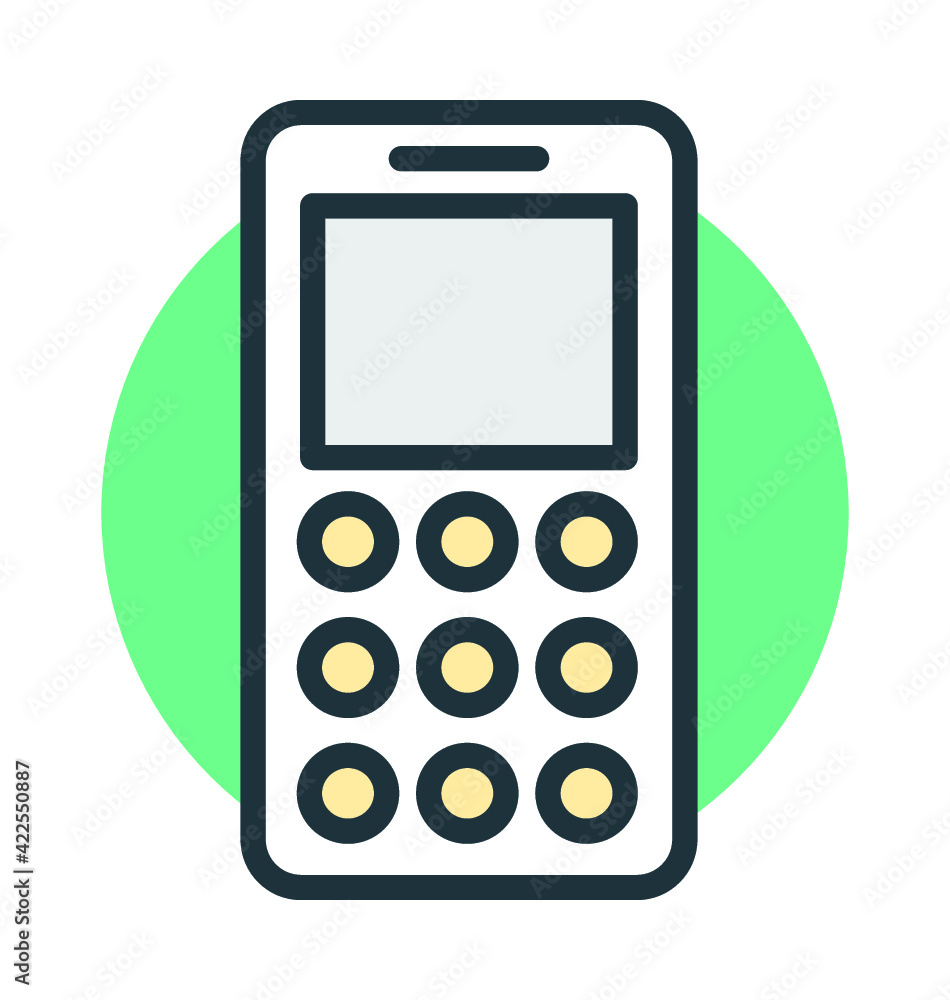 Mobile Vector Icon Mobile Vector Icon
