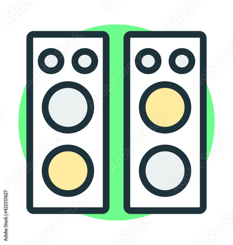 Speakers Vector Icon
