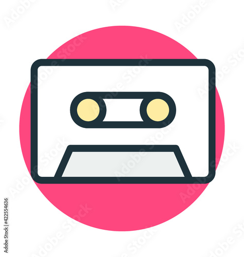Cassette Vector Icon