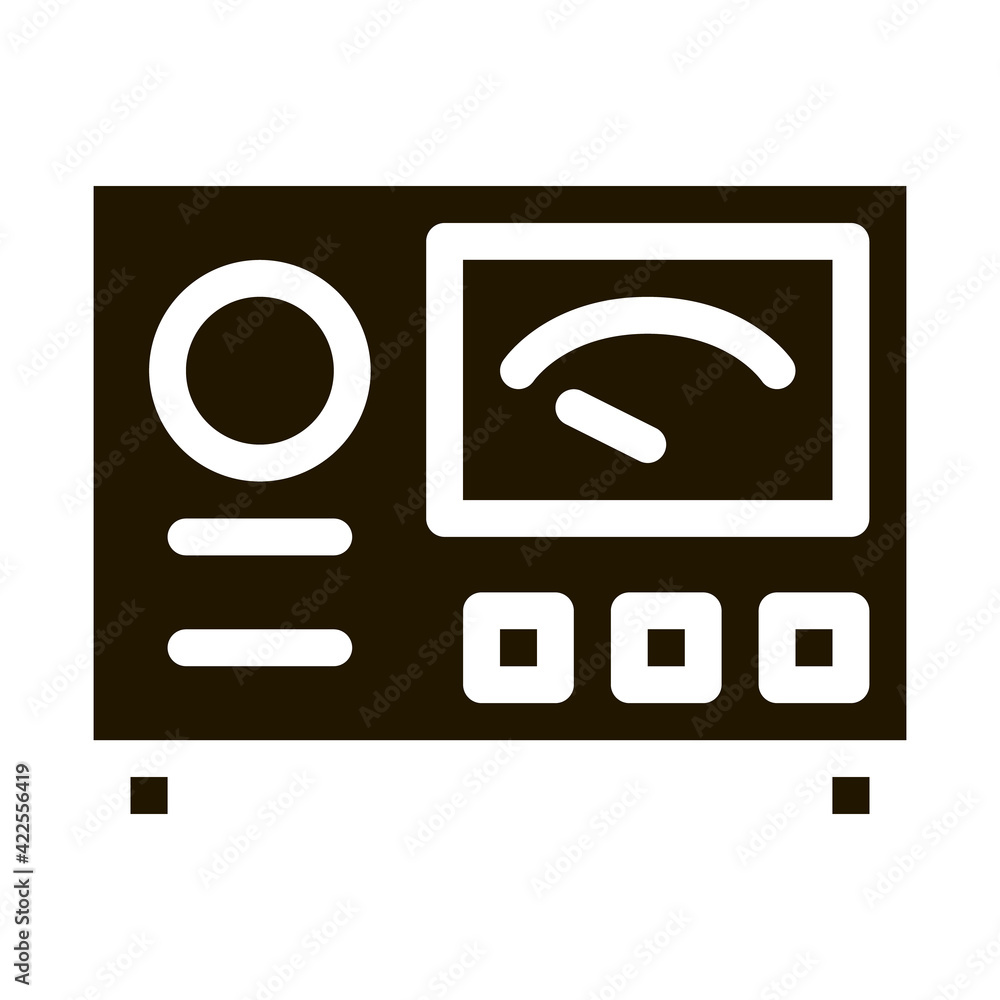 Tattoo Equipment Icon Vector Glyph Illustration Tattoo Equipment Icon Vector Glyph Illustration