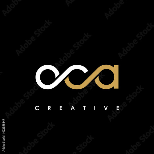 OCA Letter Initial Logo Design Template Vector Illustration