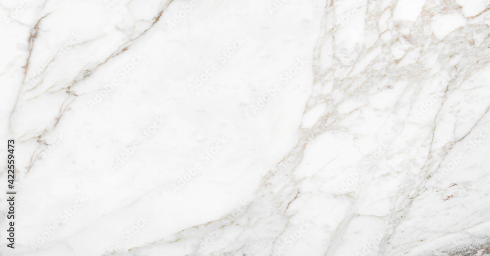 White statuario marble with gray veins, white tiles marble, glossy statuarietto slab marble stone texture for digital wall and floor tiles used for kitchen, bathroom countertops. - obrazy, fototapety, plakaty 