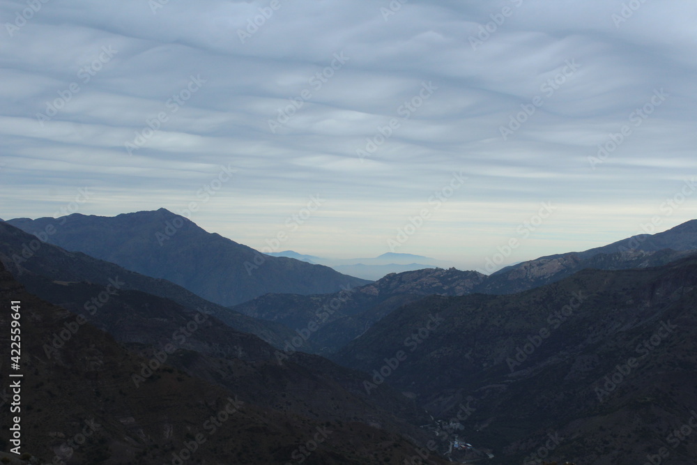 Mirador de cóndores, cajón del Maipo. Chile