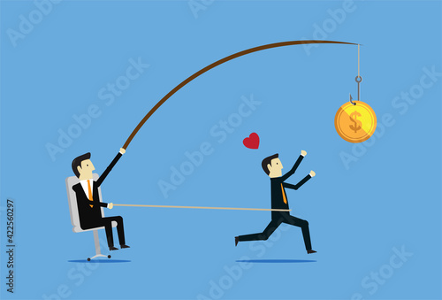 Boss uses money to lure hard workers