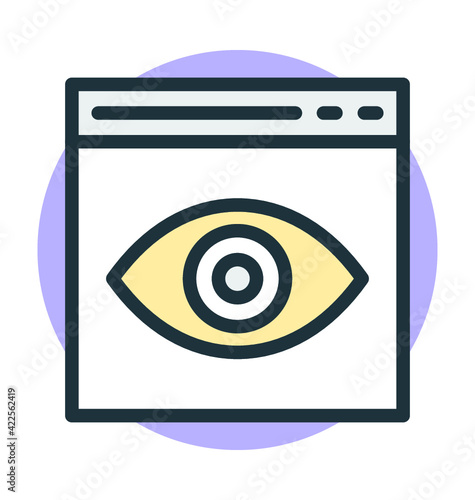 Eye Vector Icon