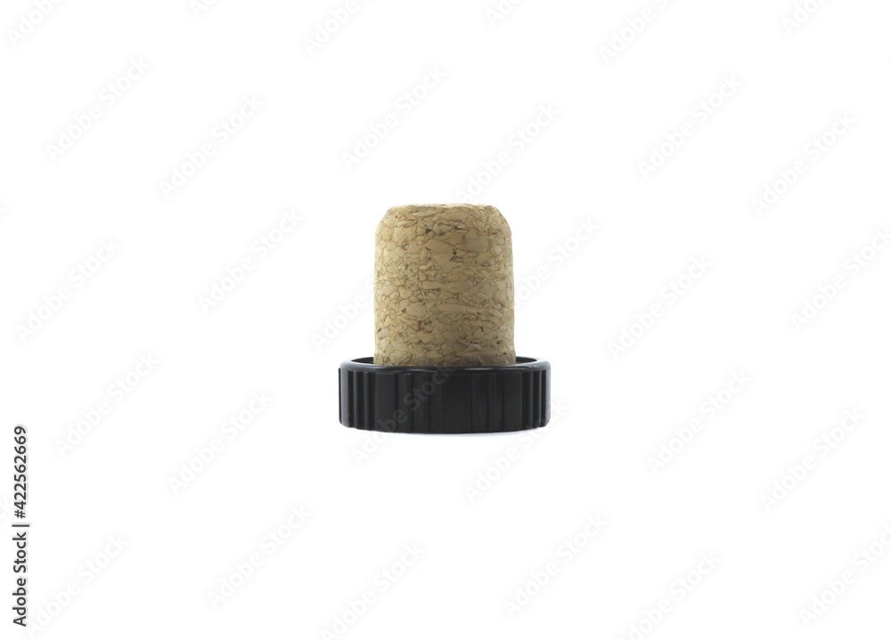 cognac cork isolated on white background cognac cork isolated on white background