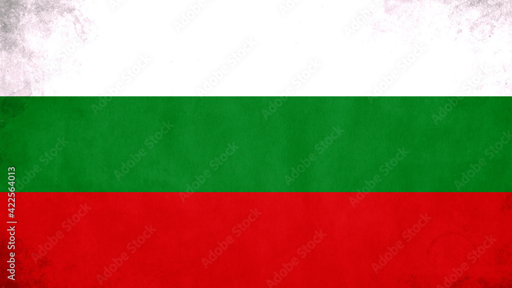 Obraz premium Flag of Bulgaria