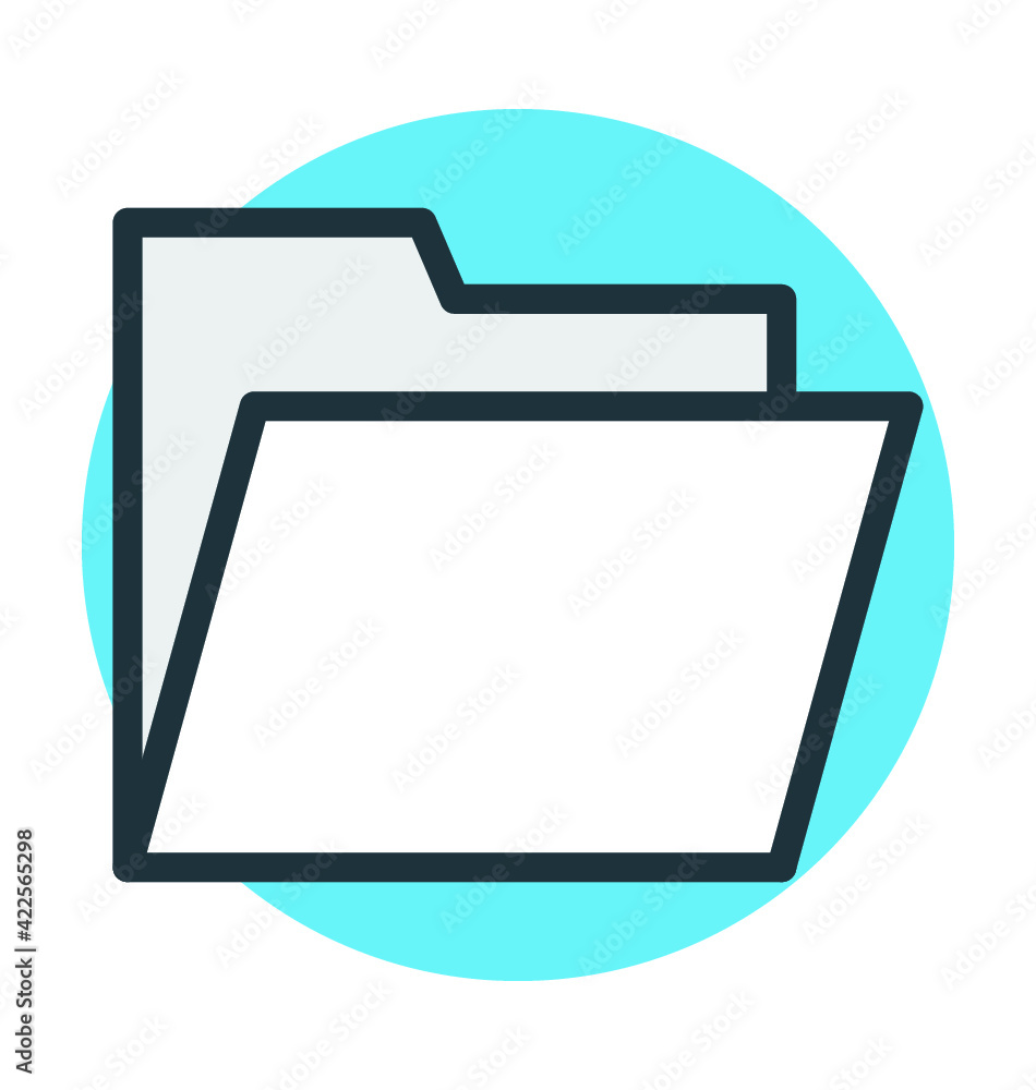 Folder Vector Icon Folder Vector Icon
