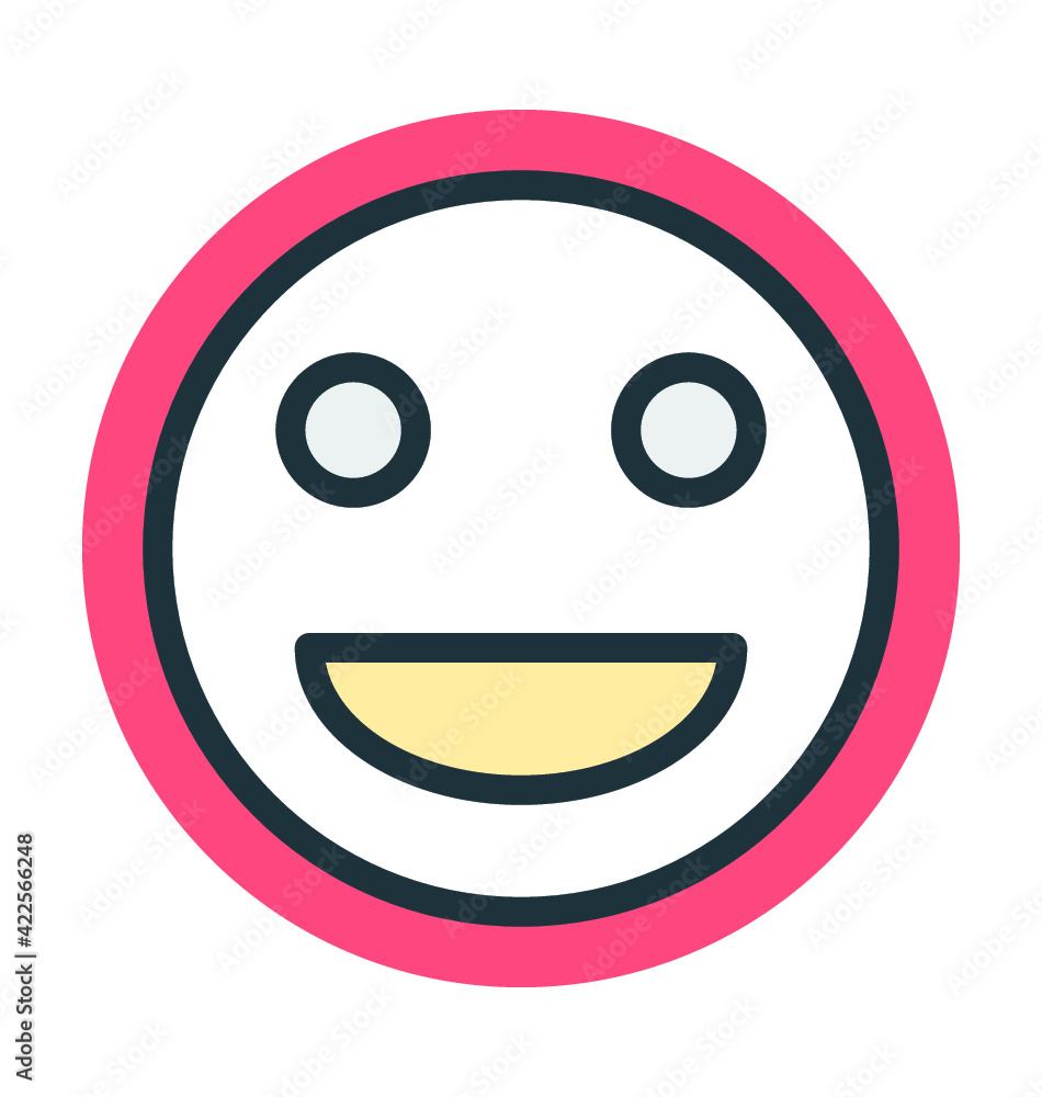 Smiley Face Vector Icon Smiley Face Vector Icon