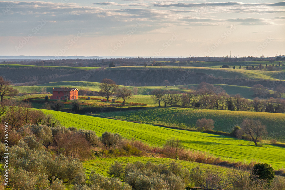 Naklejka premium Campagna