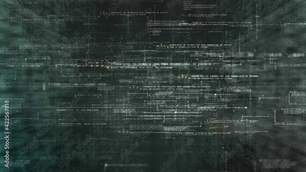 Futuristic simulation of 5G network concept, artificial intelligence quantum physic matrix particles deep learning performing analytic computational head up display loop background Futuristic simulation of 5G network concept, artificial intelligence quantum physic matrix particles deep learning performing analytic computational head up display loop background