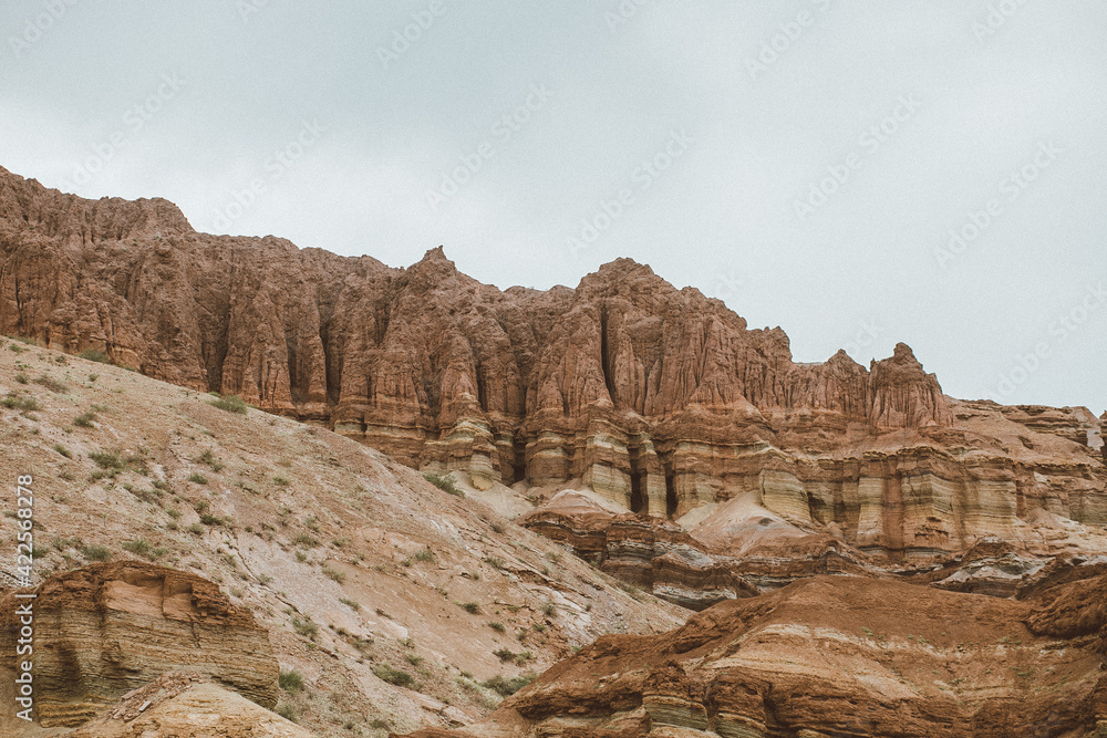 Fototapeta premium estratos de diferentes colores