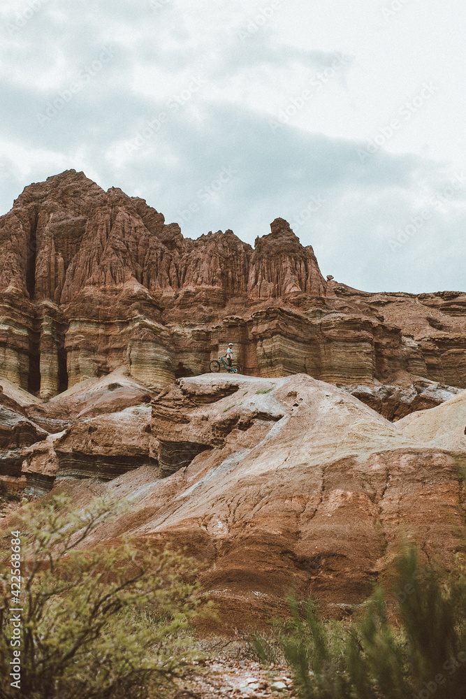 Fototapeta premium Diferentes formas de una montaña