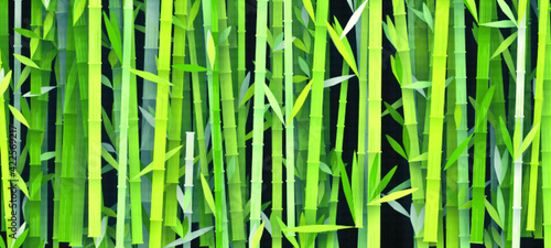 Abstract natural background with colorful bamboo tree trunks. EPS 10. Creative graphic design for poster,brochure,flyer and card.