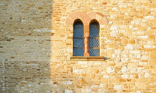 old window in the wall