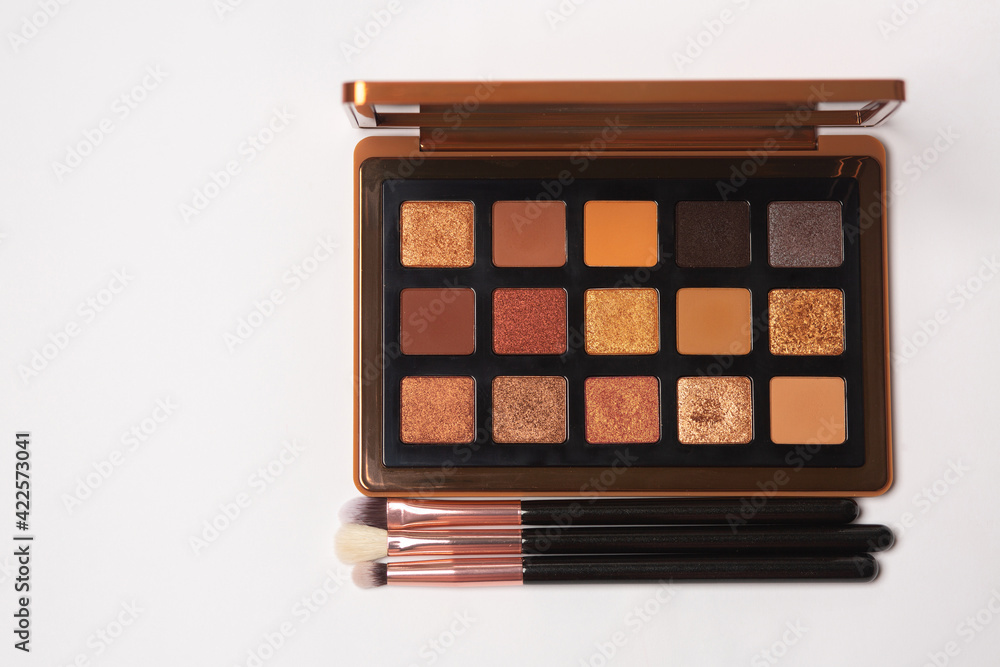 Luxury eyeshadow palette with makeup brushes Luxury eyeshadow palette with makeup brushes