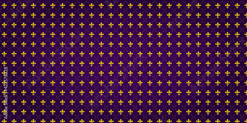 A noble pattern on a subdued background