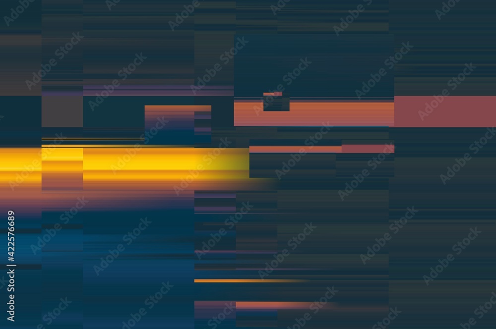 Modern background with dead pixel and bug, glitch and error signal. Optical distortion, overlapping geometric. It can be used for web design, printed products and visualization of music. Modern background with dead pixel and bug, glitch and error signal. Optical distortion, overlapping geometric. It can be used for web design, printed products and visualization of music.
