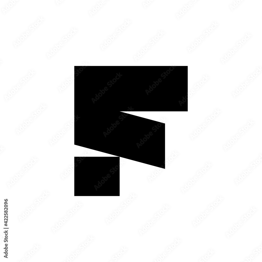 Letter F logo. Icon design. Template elements - vector sign Letter F logo. Icon design. Template elements - vector sign