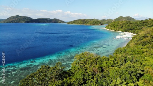 Aerial view from Palawan, Philipines - created by dji camera © Andre