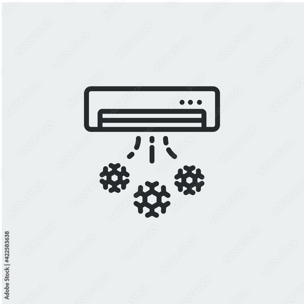 air conditioner icon vector sign symbol air conditioner icon vector sign symbol