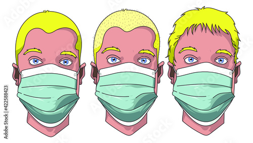 Masque chirurgical contre le covid