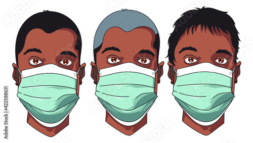 Masque chirurgical contre le covid