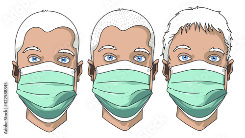 Masque chirurgical contre le covid