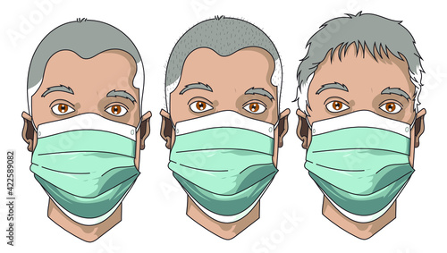 Masque chirurgical contre le covid