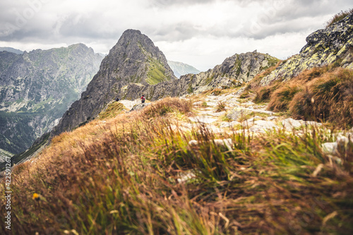 Bielovodska valley in High Tatras mountains, Slovakia. Slovakia landscape. photo