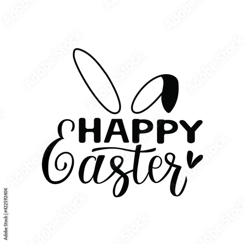  Easter Qoute vector illustration. Easter Lettering design 