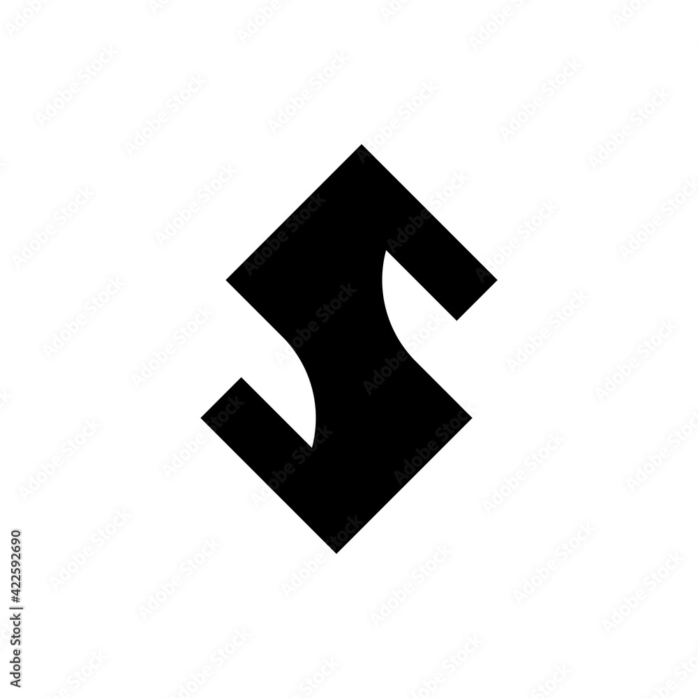 Letter S logo. Icon design. Template elements - vector sign Letter S logo. Icon design. Template elements - vector sign