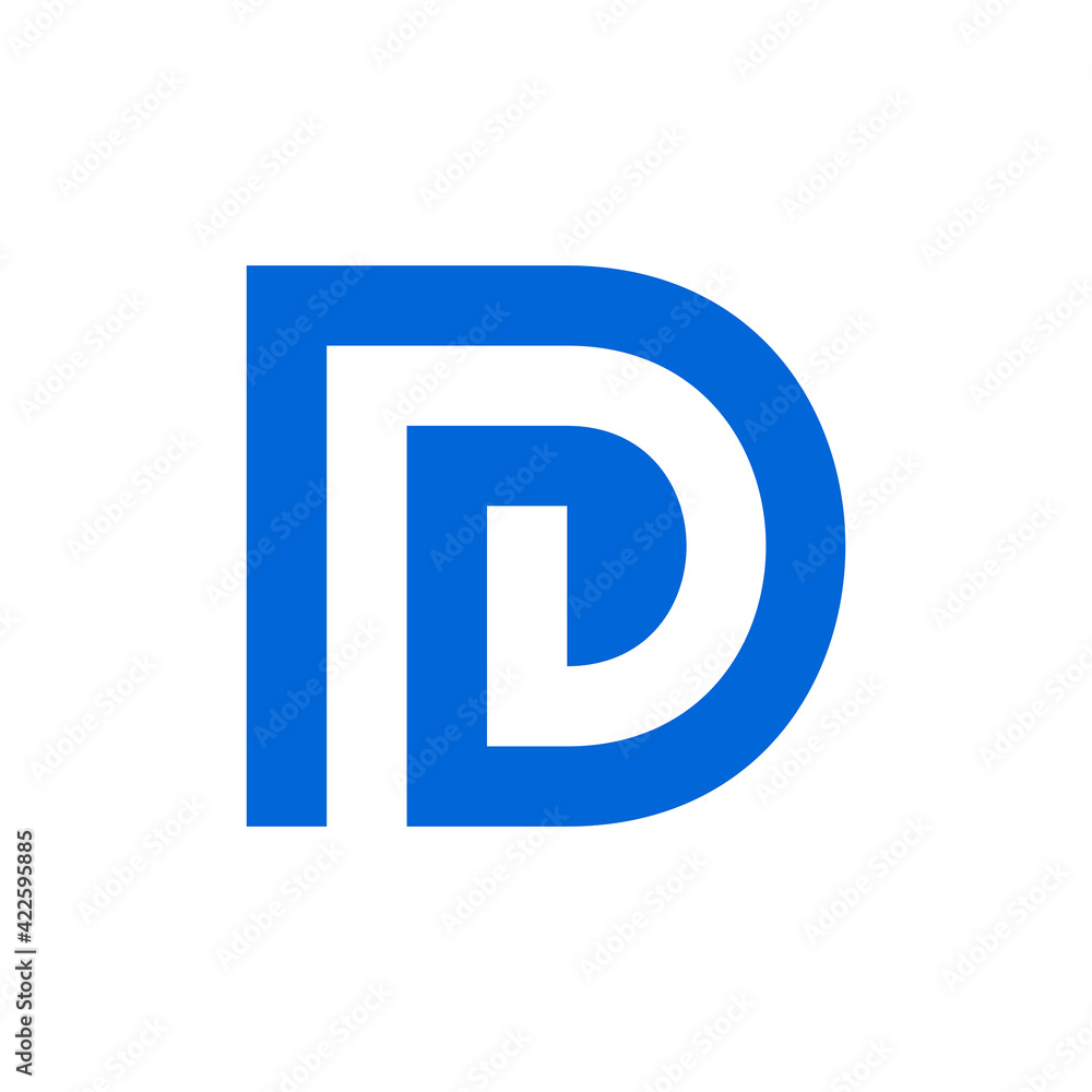 Letter D logo. Icon design. Template elements - vector sign Letter D logo. Icon design. Template elements - vector sign
