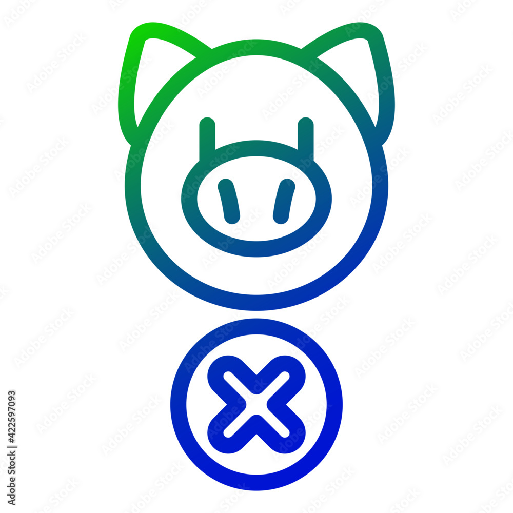 No pork icon No pork icon