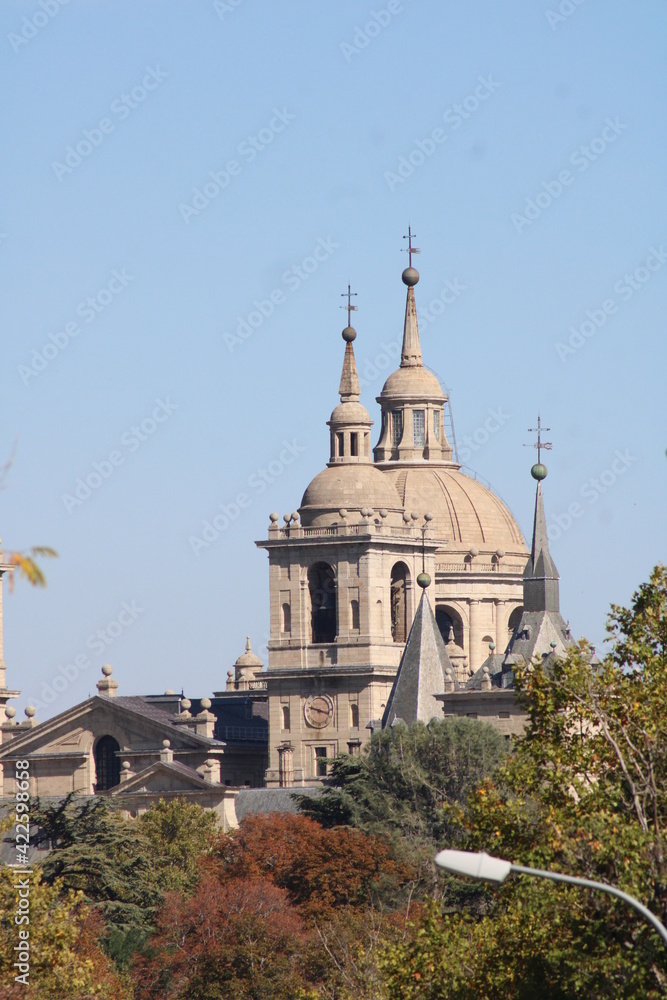 Monasterio de San Lorenzo de El Escorial, Madrid, España Monasterio de San Lorenzo de El Escorial, Madrid, España