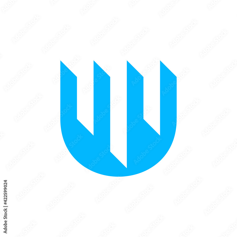Letter U logo. Icon design. Template elements - vector sign Letter U logo. Icon design. Template elements - vector sign