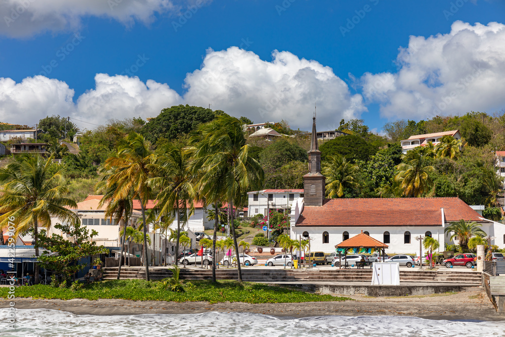 The church, Le Diamant, Martinique, French Antilles
