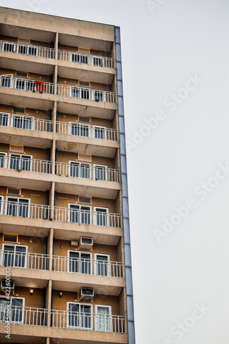 modern apartment building