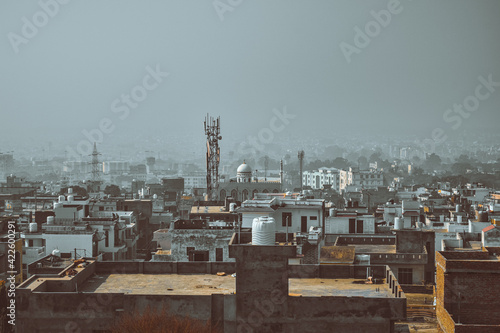 view of the city