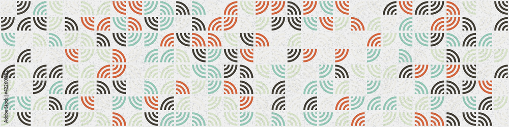 Abstract Geometric Pattern generative computational art illustration Abstract Geometric Pattern generative computational art illustration