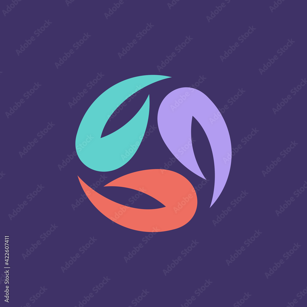 Abstract logo. Icon design. Template elements - vector sign Abstract logo. Icon design. Template elements - vector sign