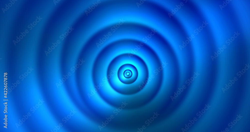 Abstrakter Hintergrund - weiche verschwommene blaue Kreise mit Lichtreflexen Abstrakter Hintergrund - weiche verschwommene blaue Kreise mit Lichtreflexen