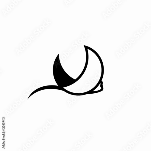 Stingray logo design vector template